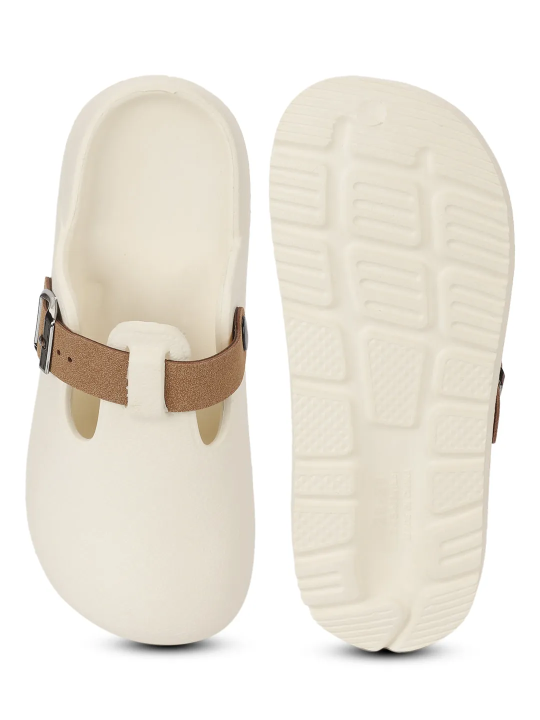 Cream PU Slip-On Flats (TC-RS016-CRM)
