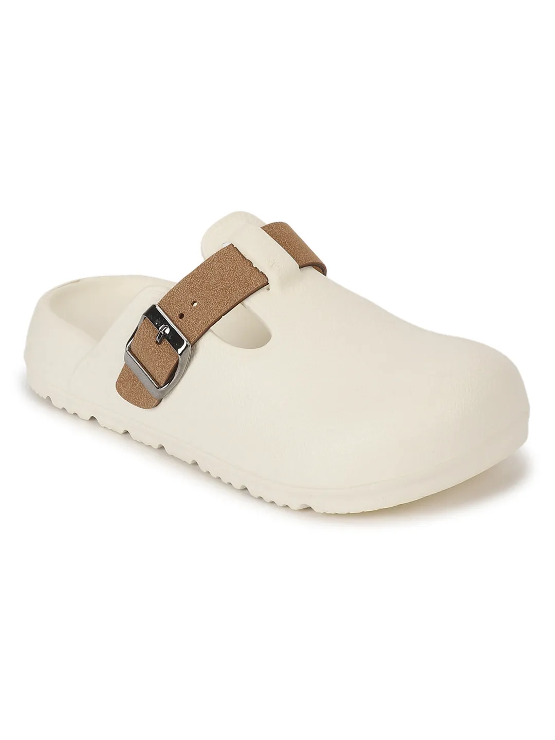 Cream PU Slip-On Flats (TC-RS016-CRM)