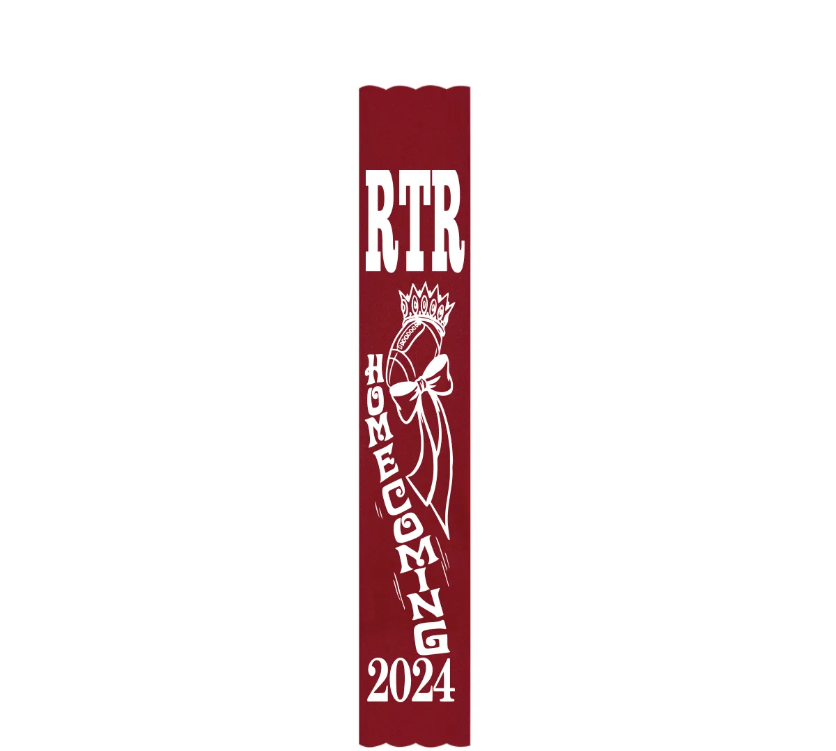 Custom Satin 3" x 16" Super Ribbon