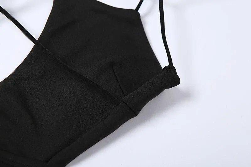 Cut Out Backless Long Dress