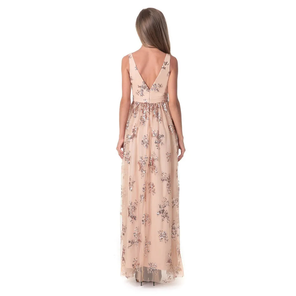 Daisy Pleated Stylish Tulle Formal Dress