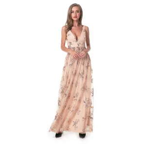 Daisy Pleated Stylish Tulle Formal Dress
