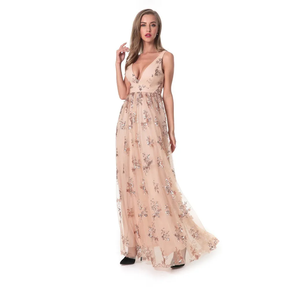 Daisy Pleated Stylish Tulle Formal Dress