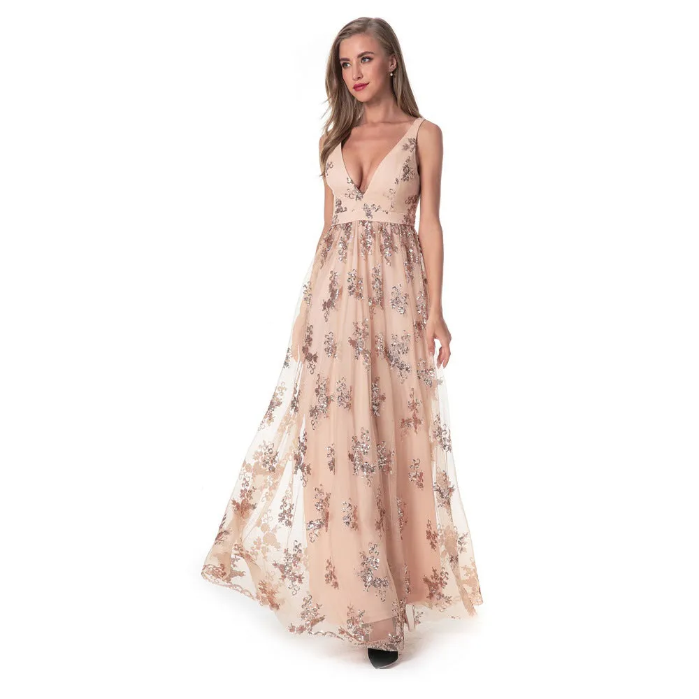Daisy Pleated Stylish Tulle Formal Dress