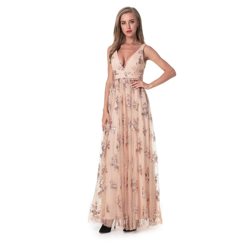 Daisy Pleated Stylish Tulle Formal Dress