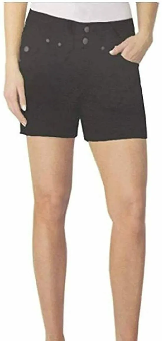 Dakota Blue Women's 5 Pocket Soft Stretch Flat Front Shorts