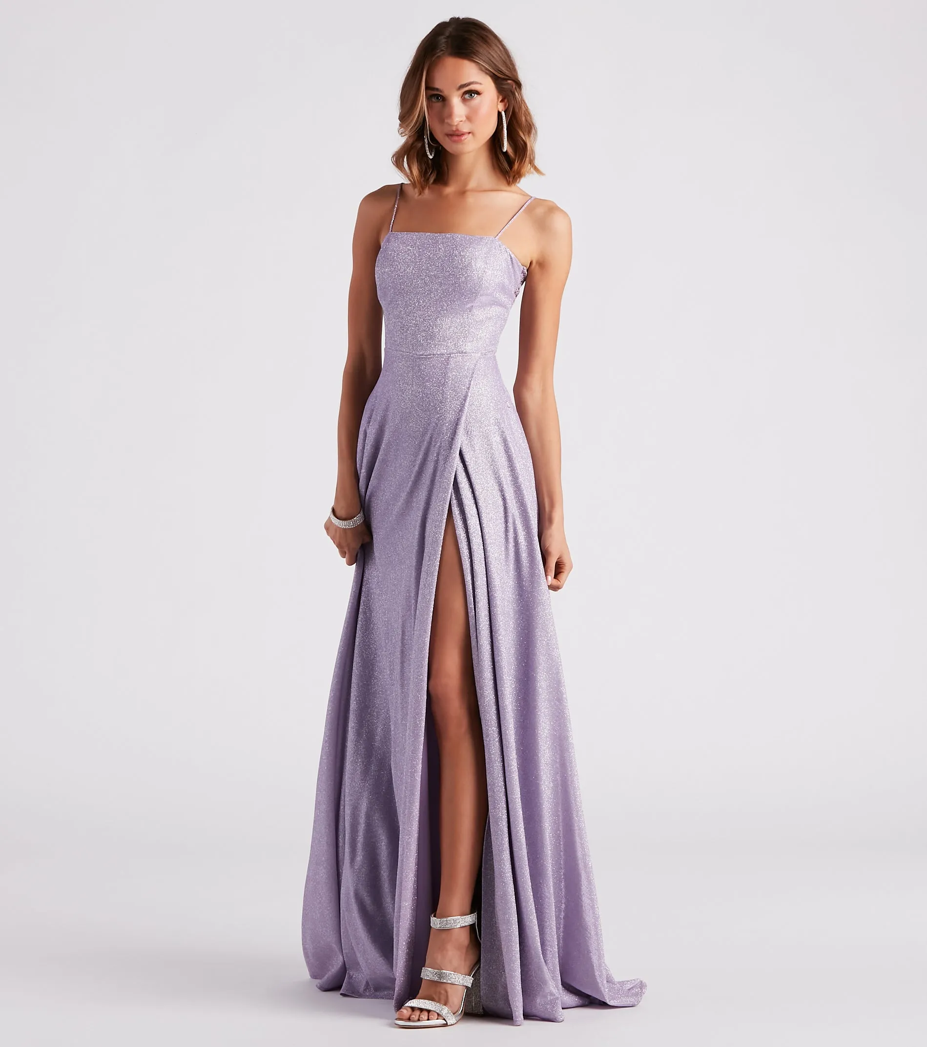 Daria Lace Back A-Line Ball Gown
