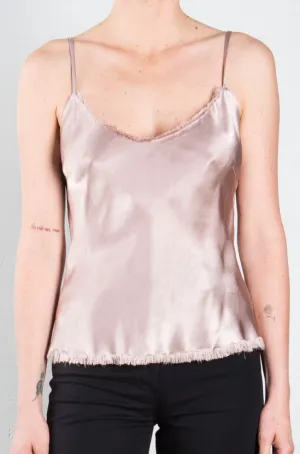 Dawn Cami Vintage Satin - Nude