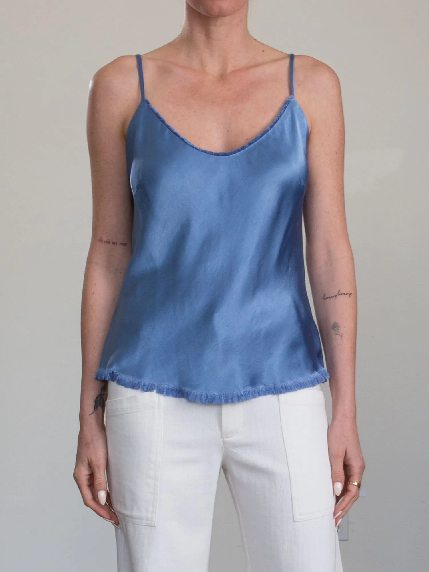 Dawn Cami Vintage Satin - Periwinkle