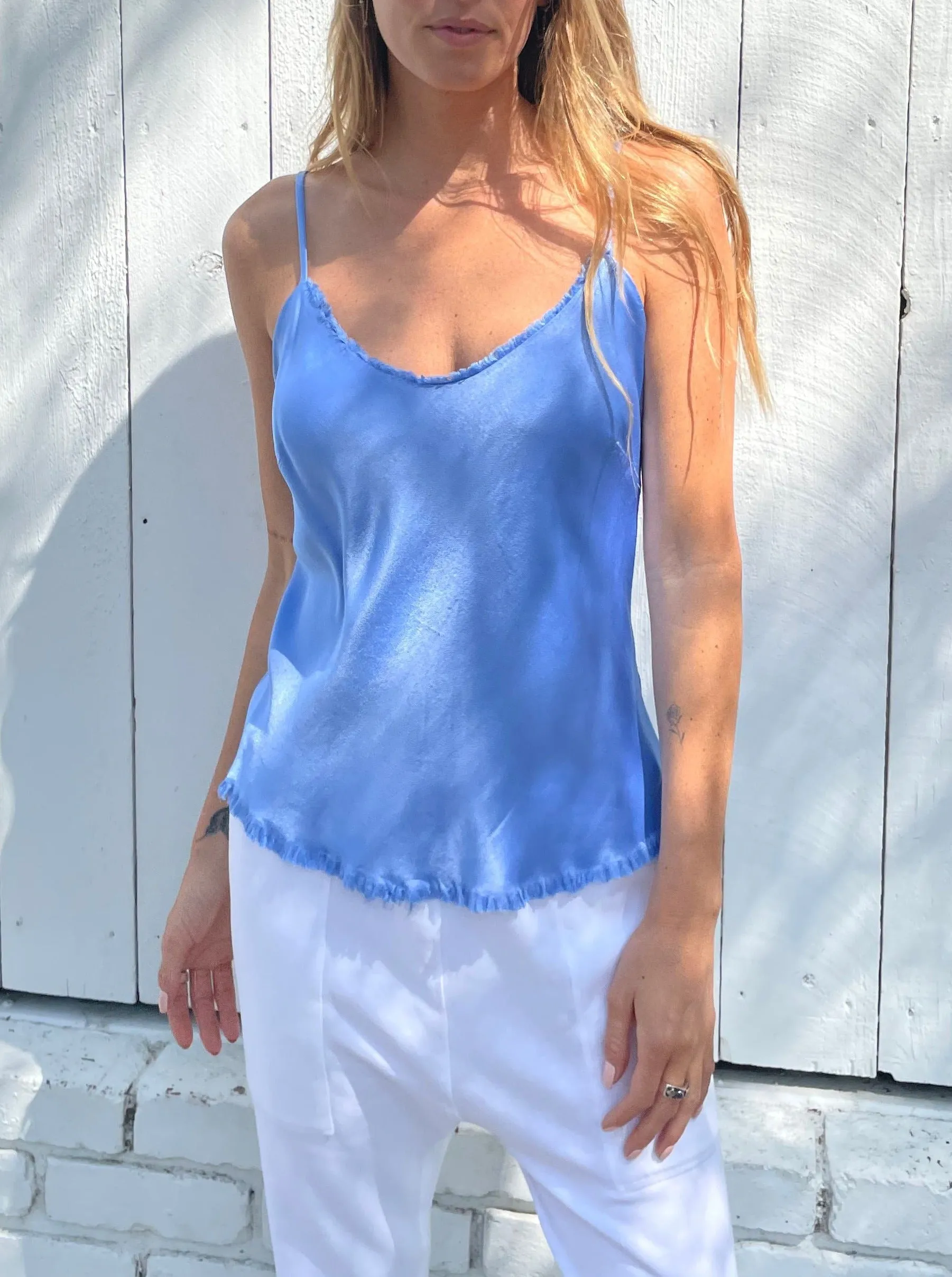 Dawn Cami Vintage Satin - Periwinkle