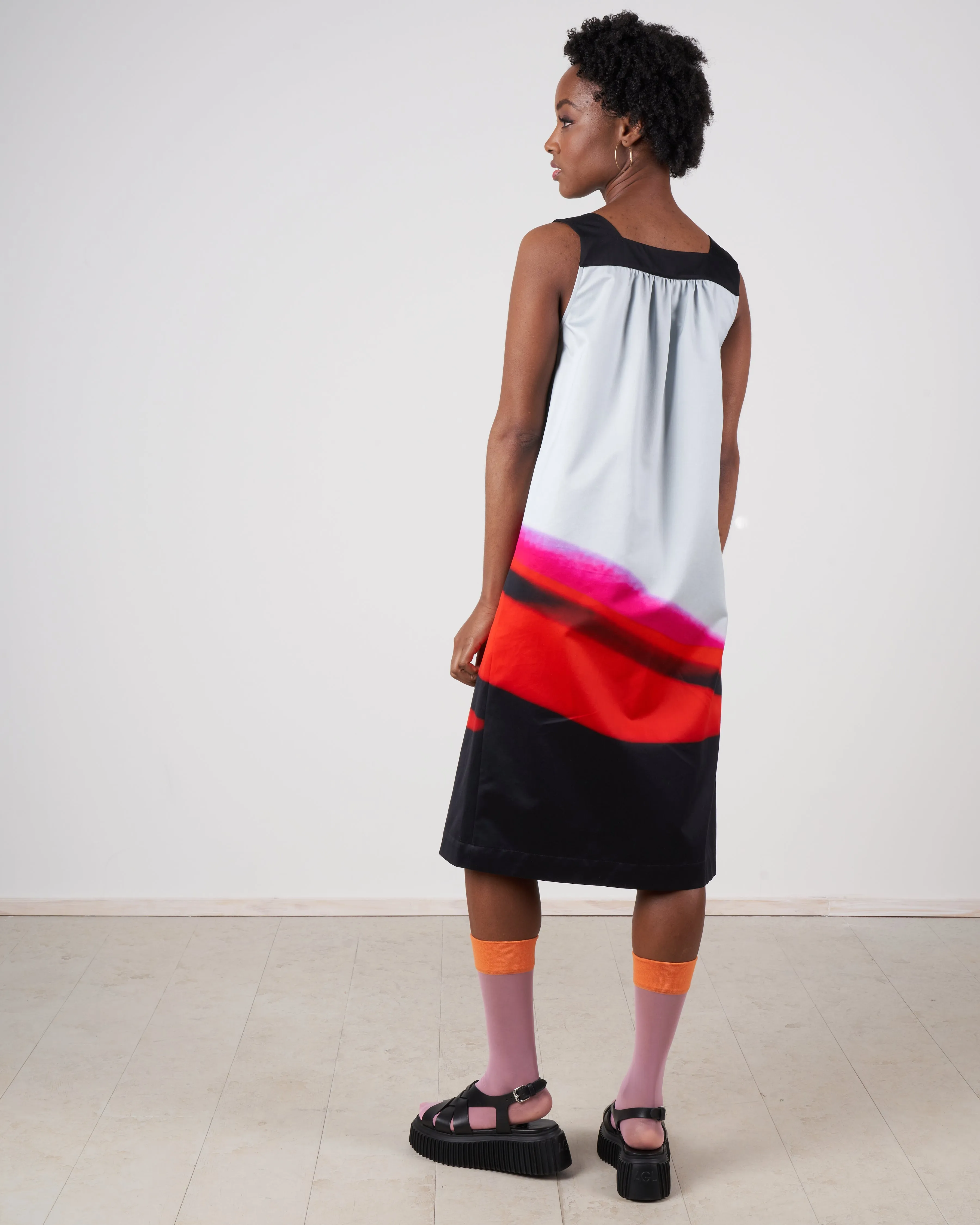 dogos dress - red