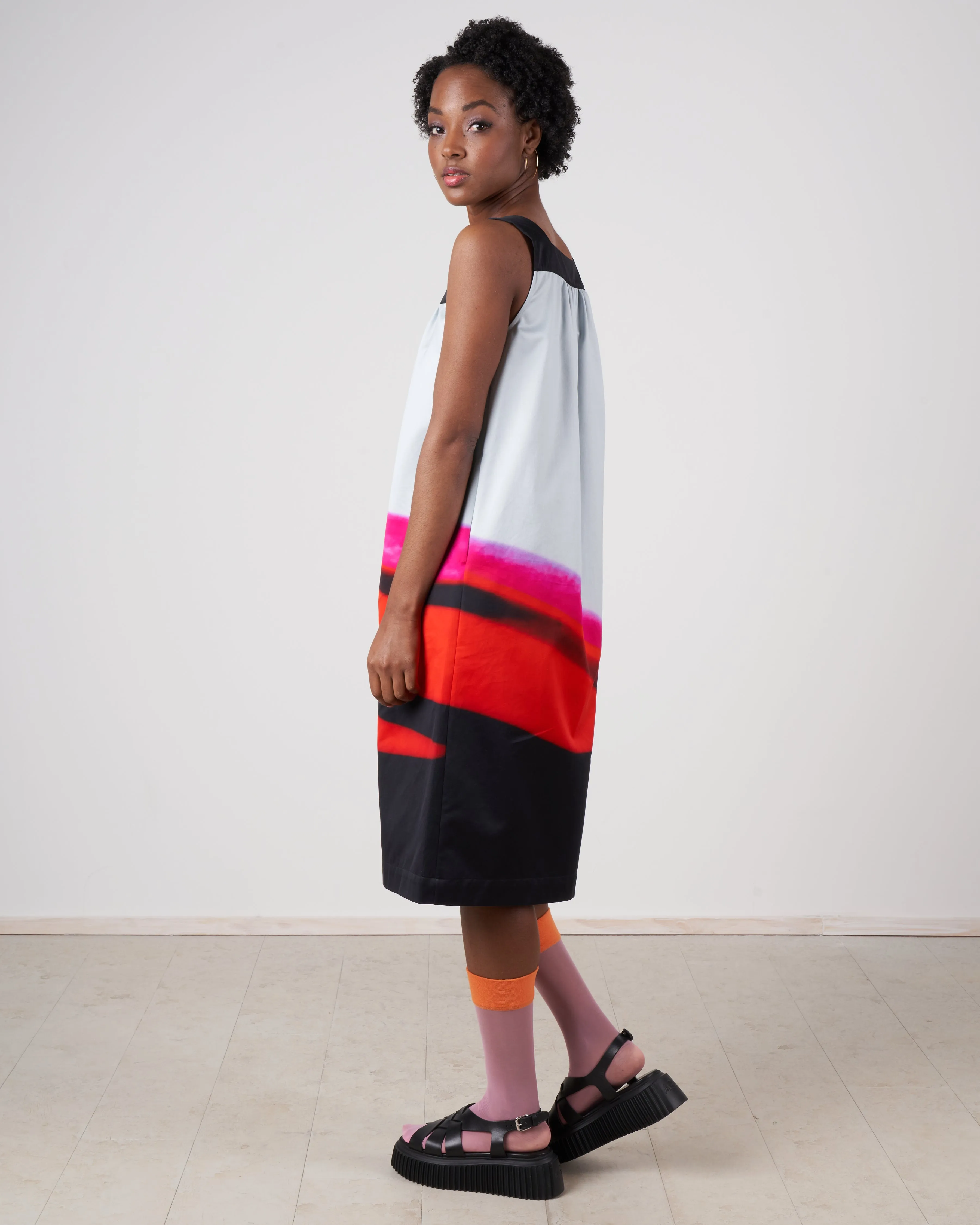 dogos dress - red