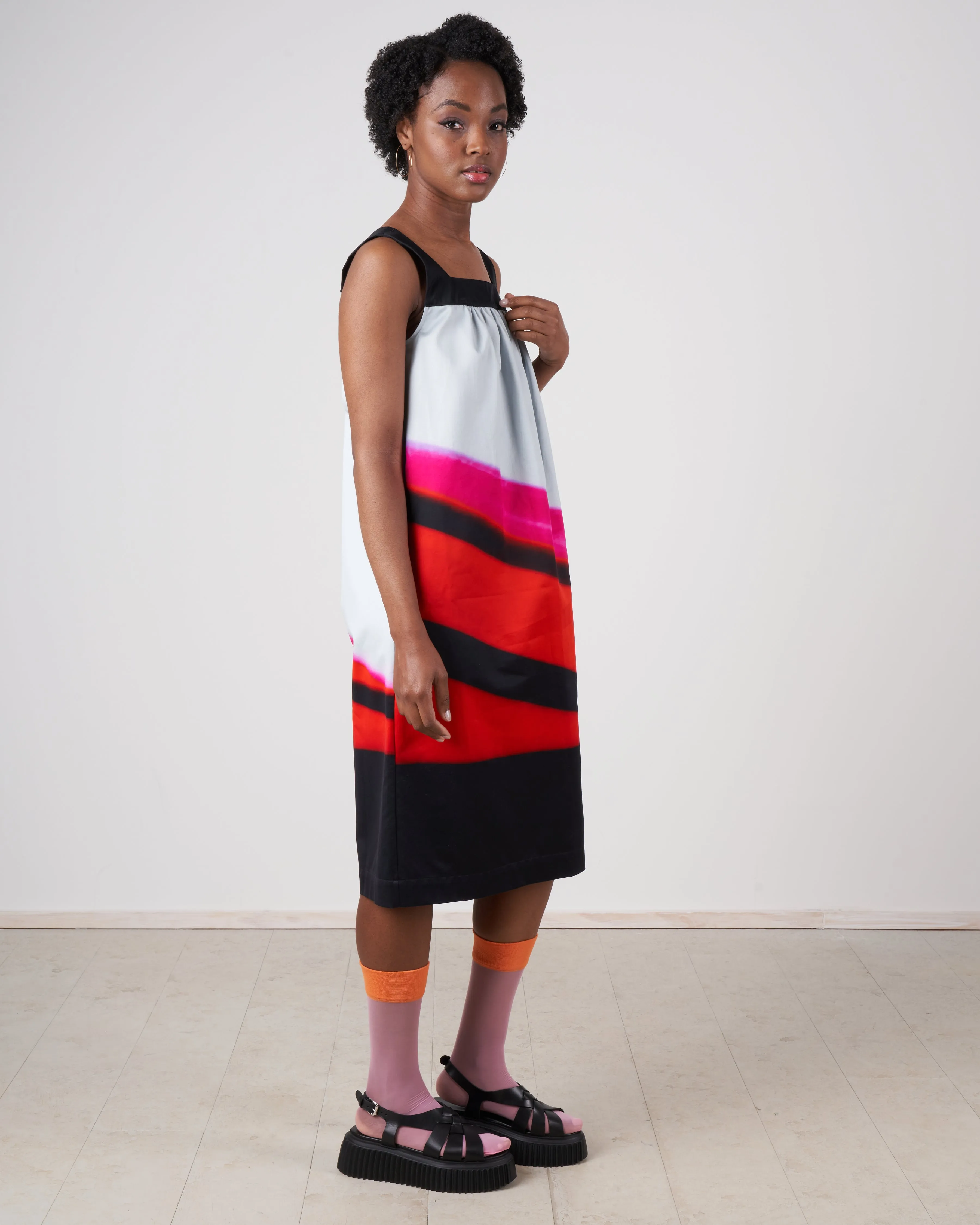 dogos dress - red
