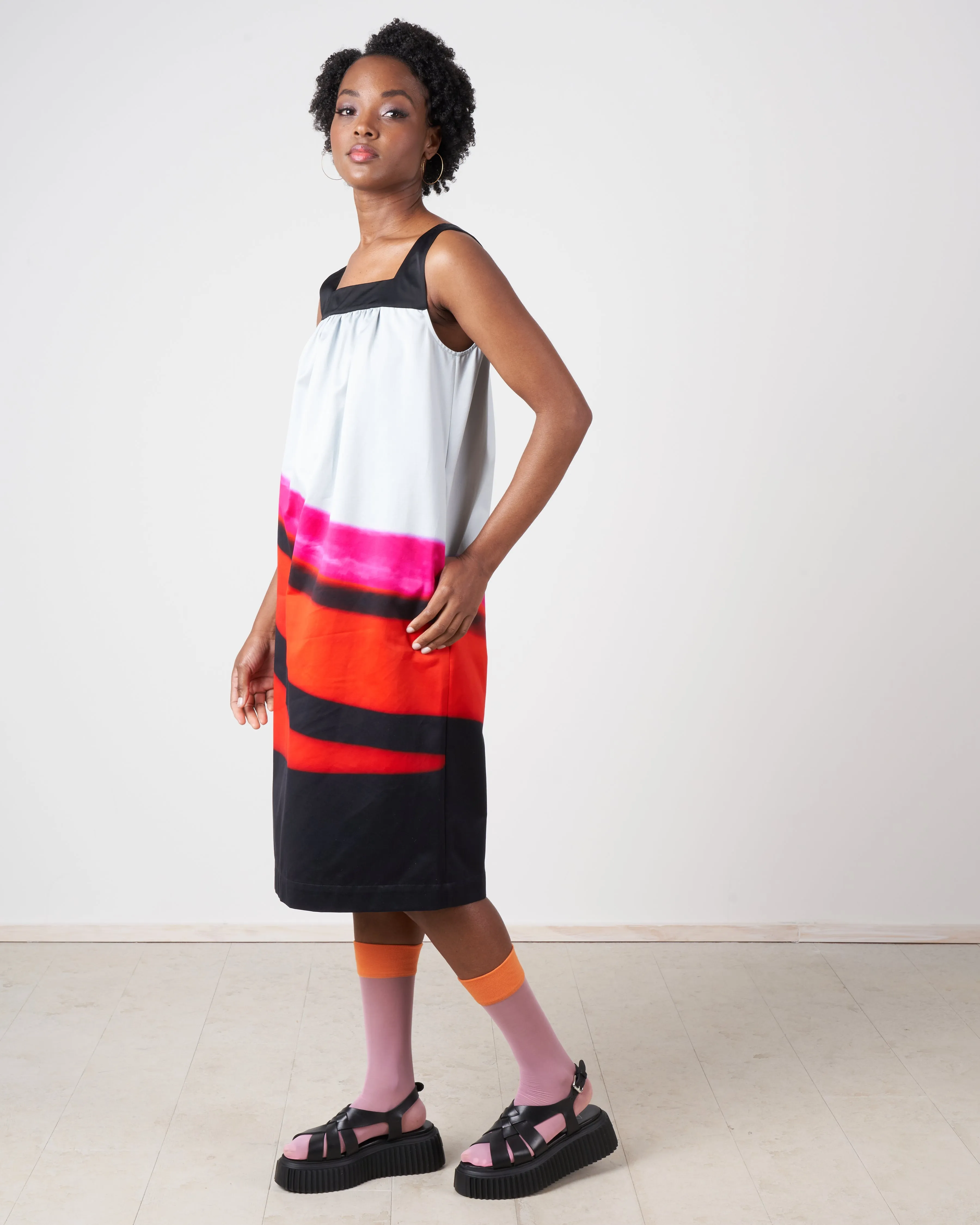 dogos dress - red