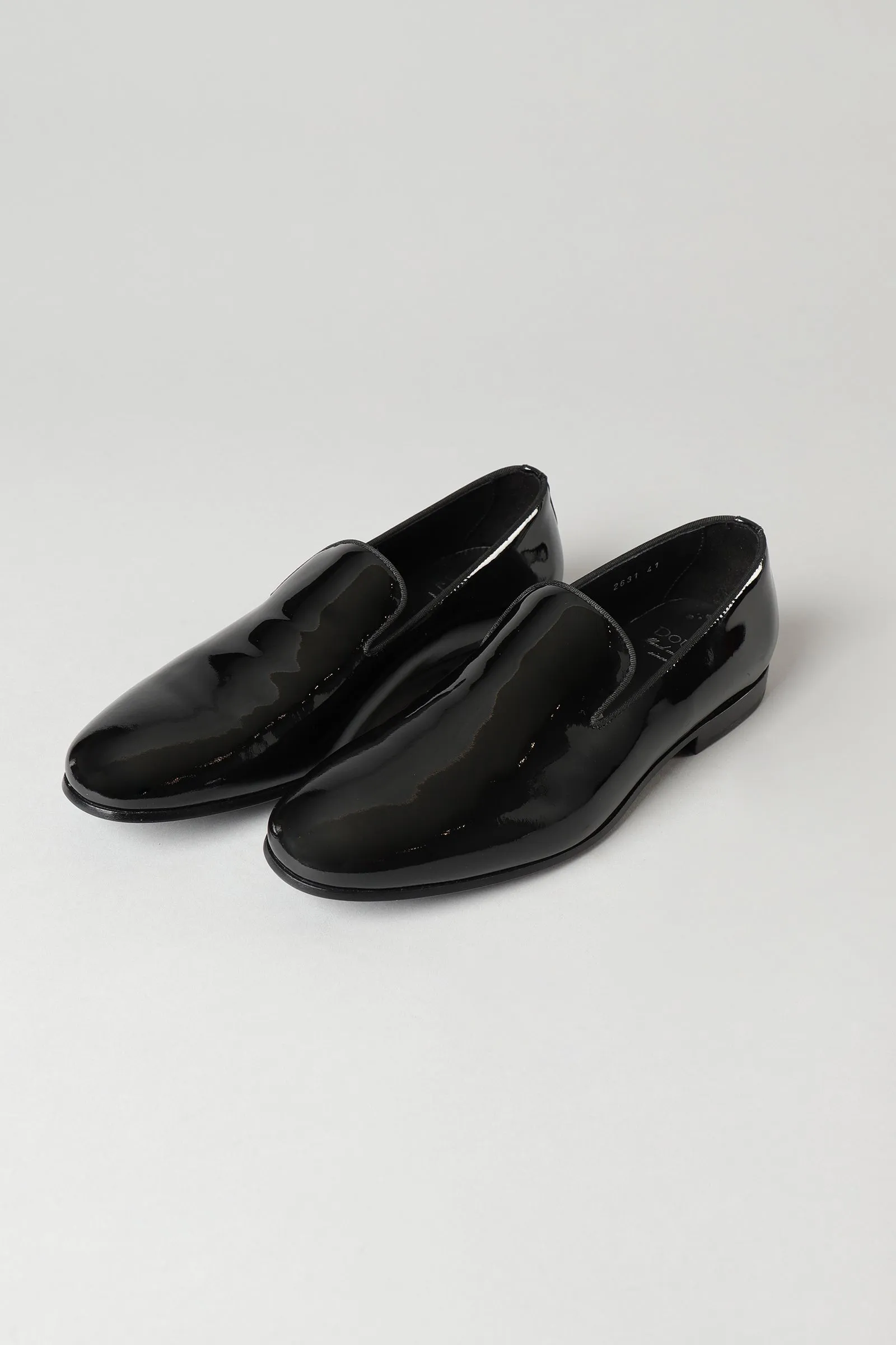 Doucal's Mocassini in Vernice Nero Uomo 80731-18854