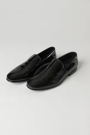 Doucal's Mocassini in Vernice Nero Uomo 80731-18854