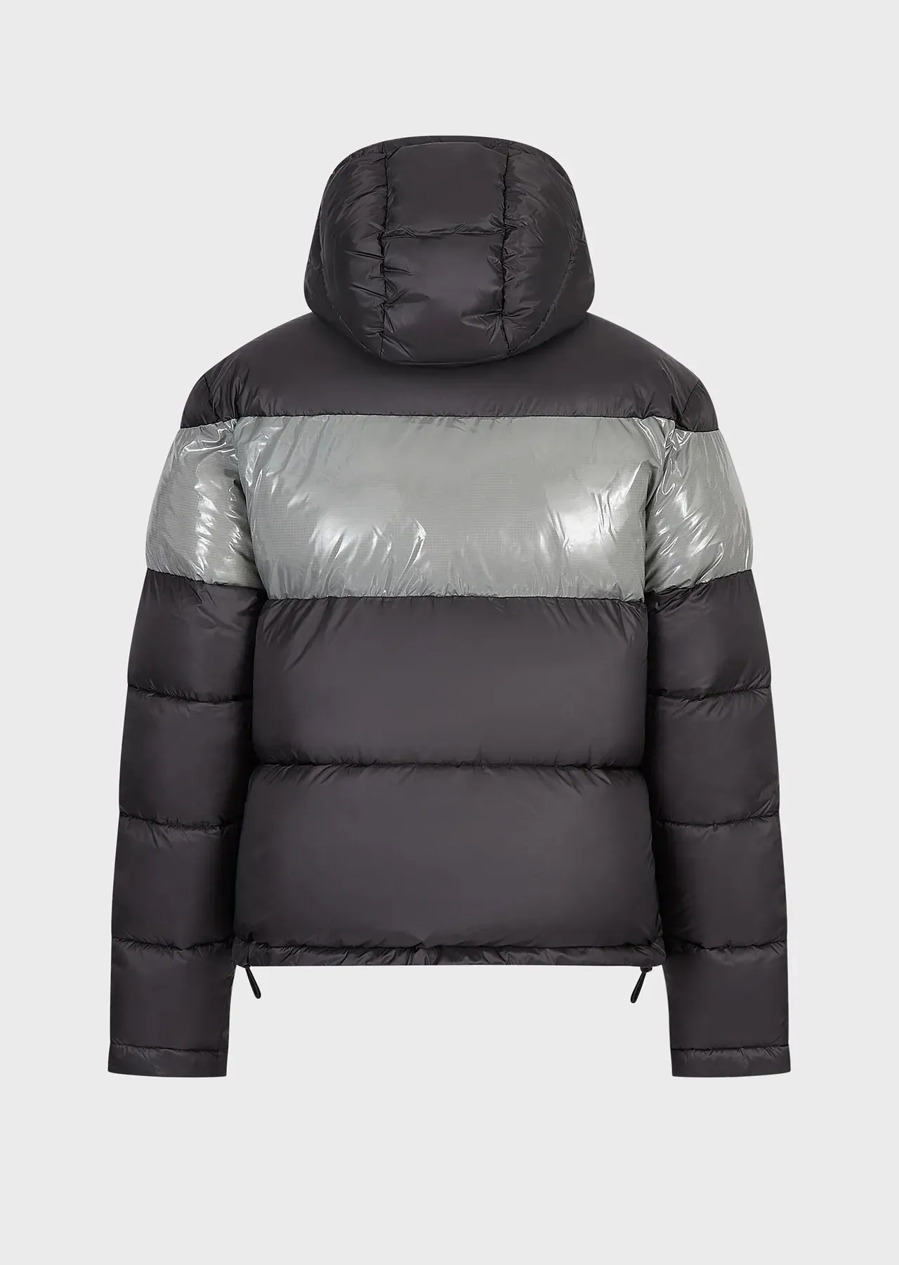 EA7 Emporio Armani 6LPB10 Colour Block Puffer Jacket Black