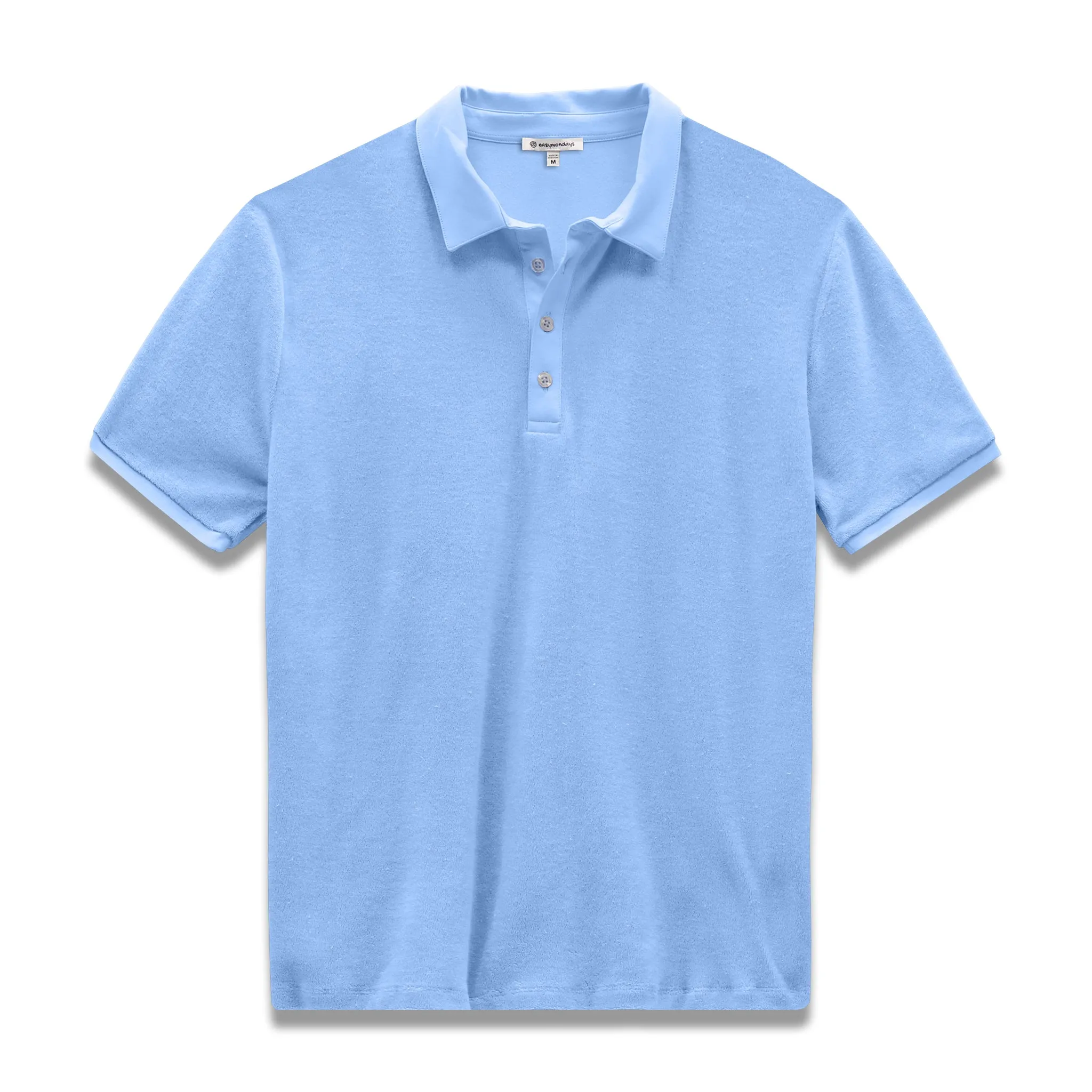 Easy Mondays Towel Terry Polo Washed Blue