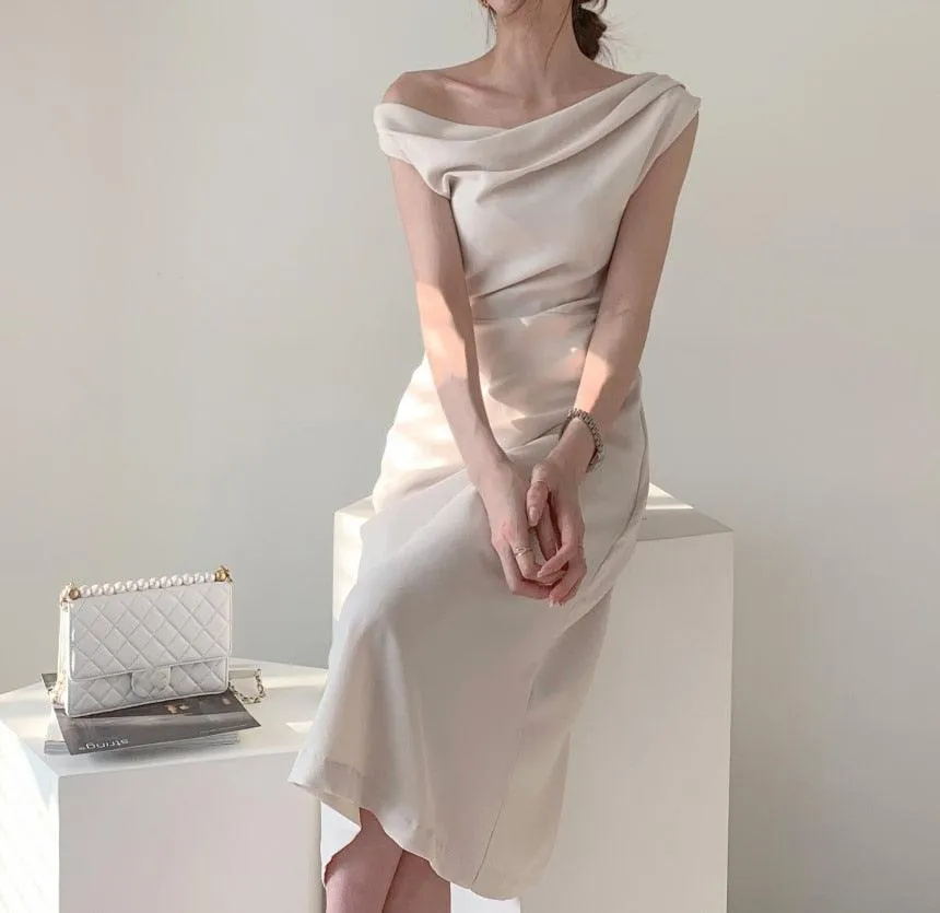 Elegant Empire Waist Cocktail Dress