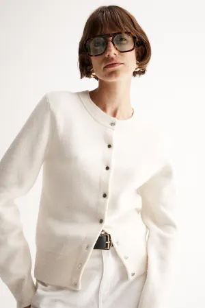 Elka - Sascha Cardigan - White