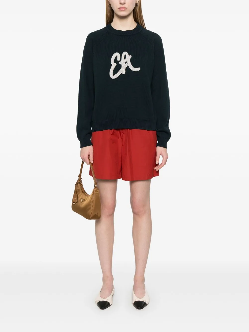 Emporio Armani Capsule Logo Cotton Blend Sweatshirt