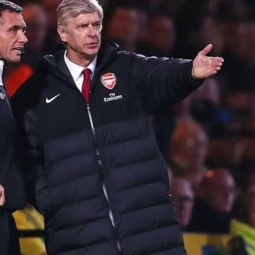 England World Cup 2023 Arsene Wenger Puffer Coat