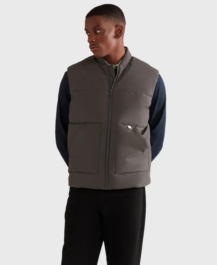 Farah Walters Gilet Grey