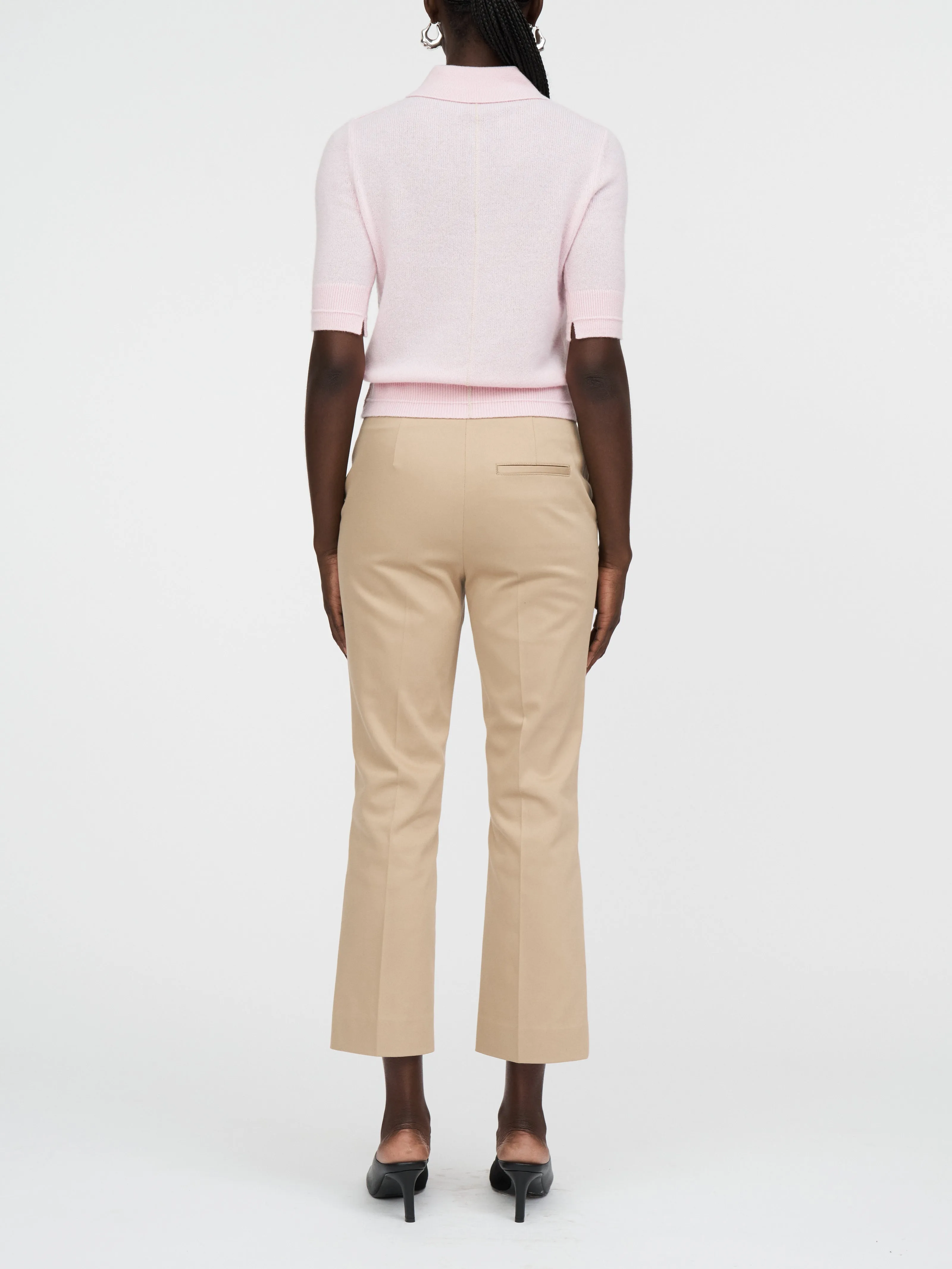 Featherweight Polo in Whisper Pink