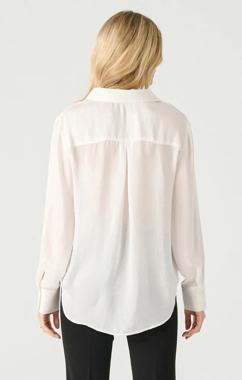FLOWY SATIN BLOUSE