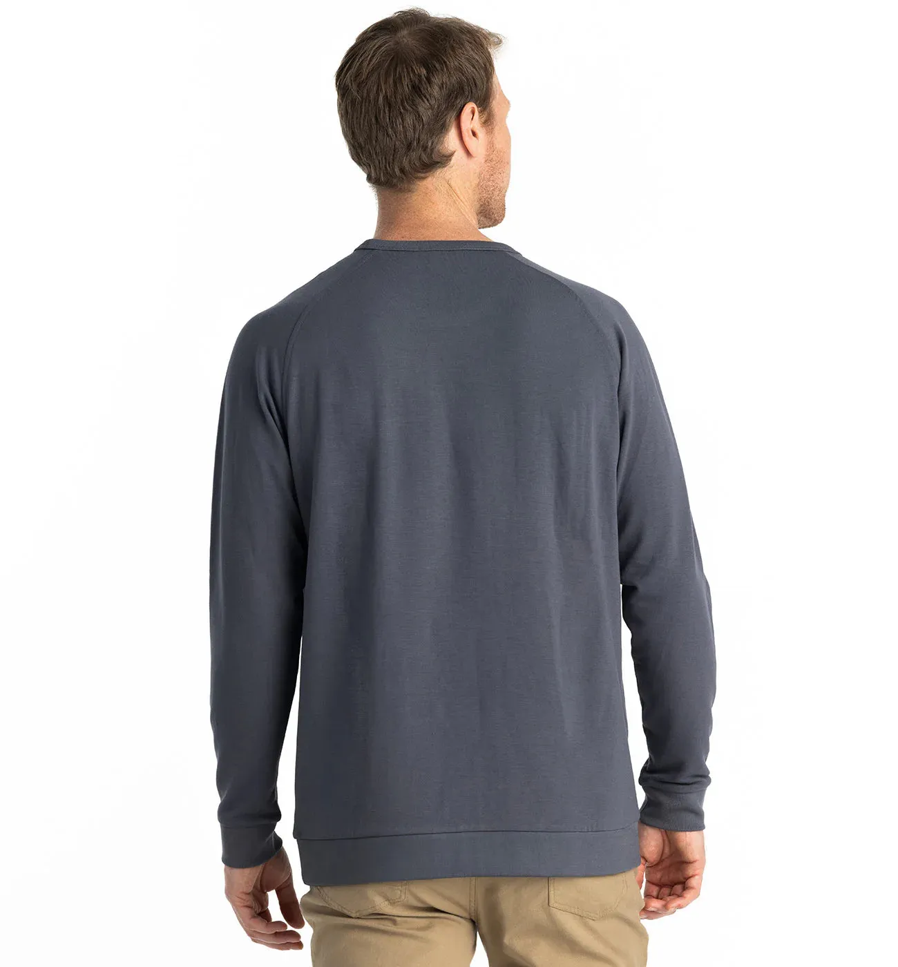 Free Fly Men's Bamboo Lightweight Fleece Crew