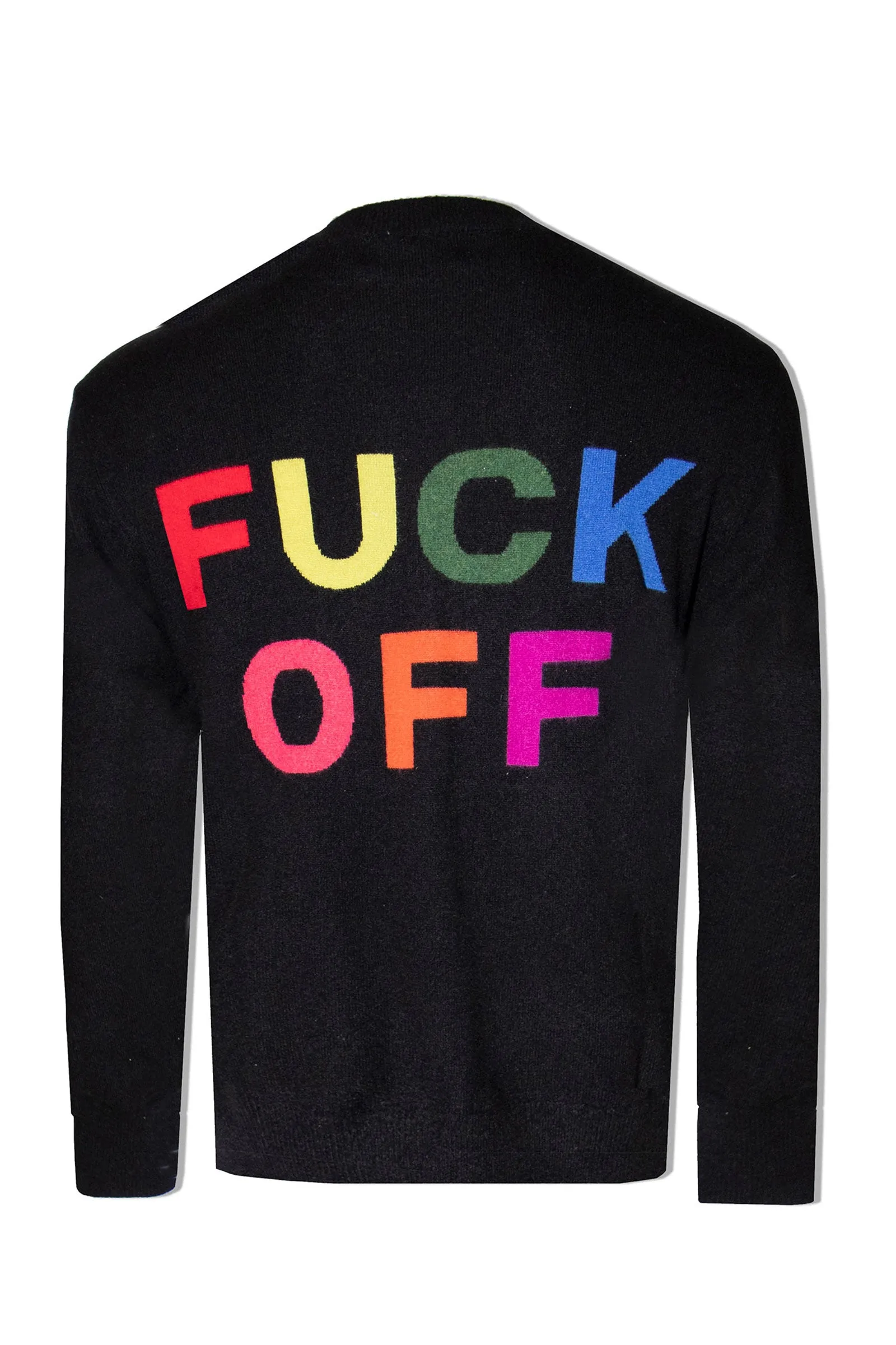 Fuck Off Cashmere Sweater (Men)