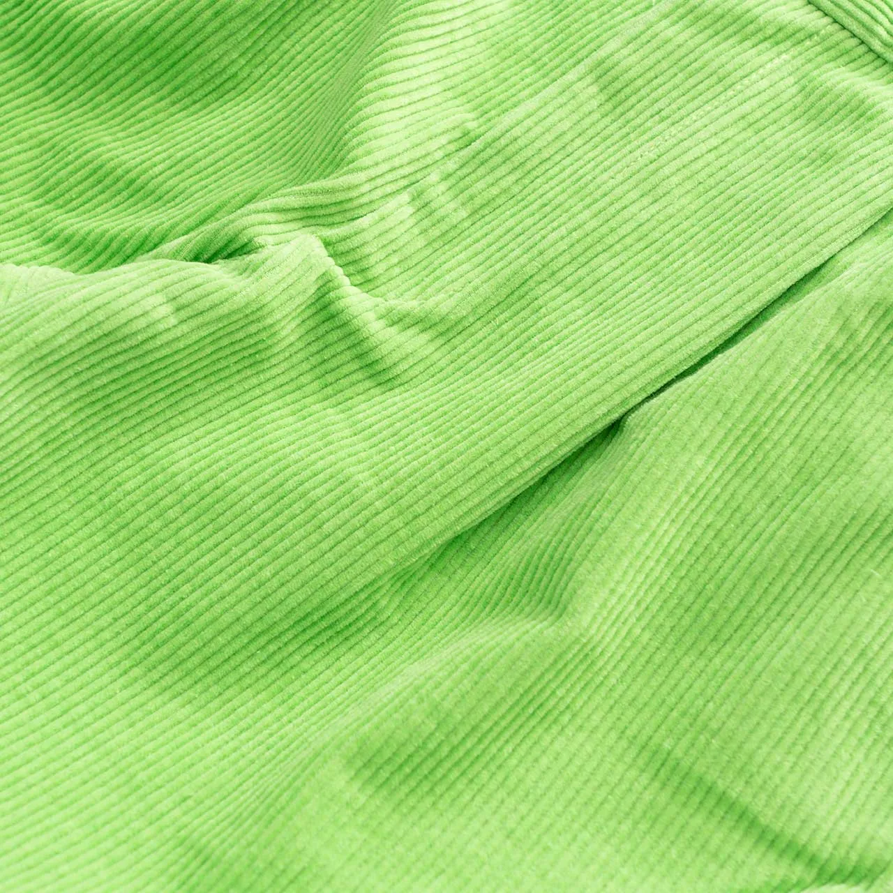 fucking awesome pleated corduroy chinos (lime green)