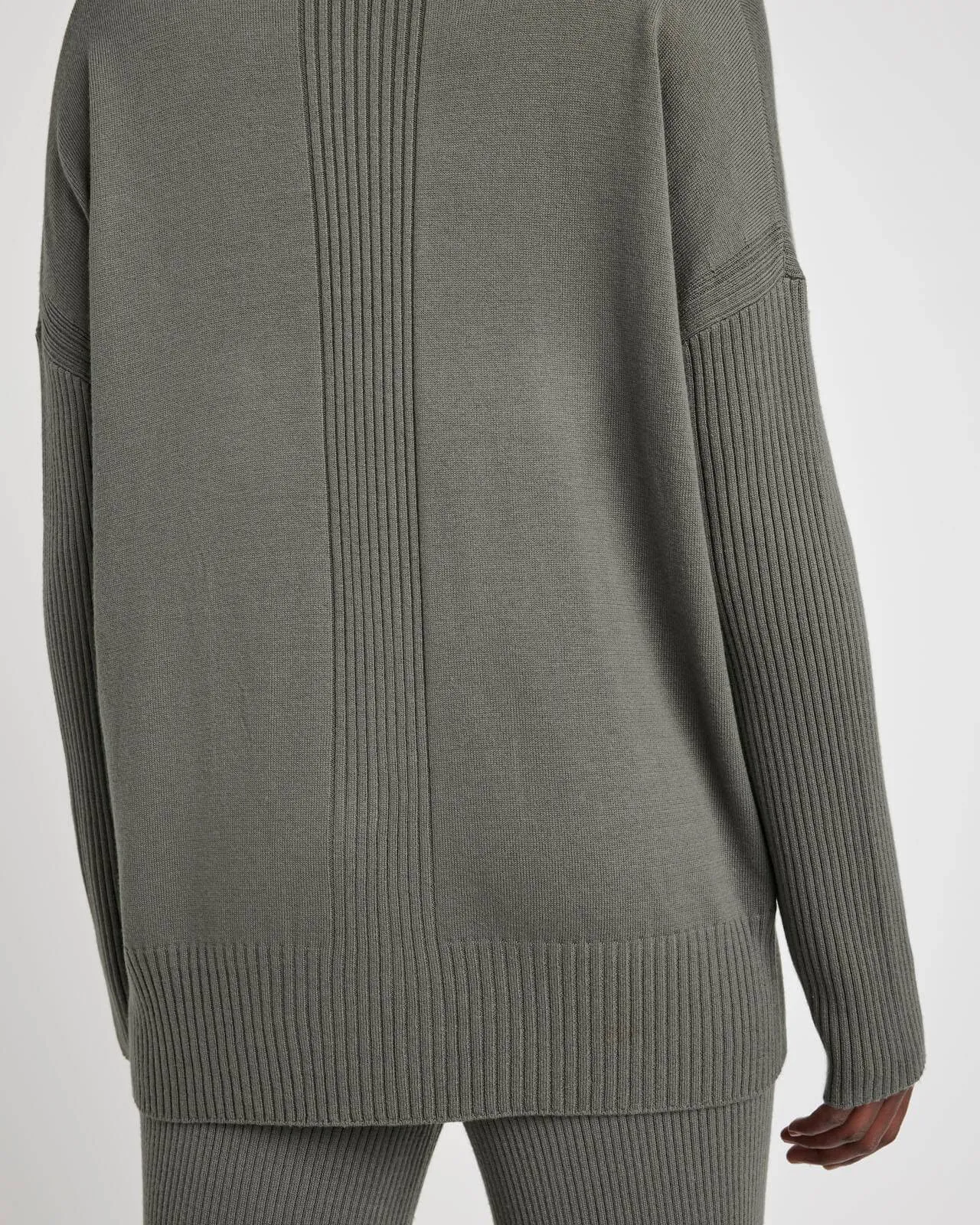 Georgie Tunic Cardigan by Splendid | Soft Vintage Olive Branch