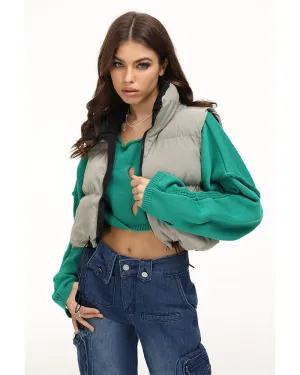 Greenwich Cropped Puffer Jacket