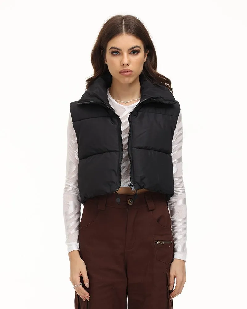 Greenwich Cropped Puffer Jacket