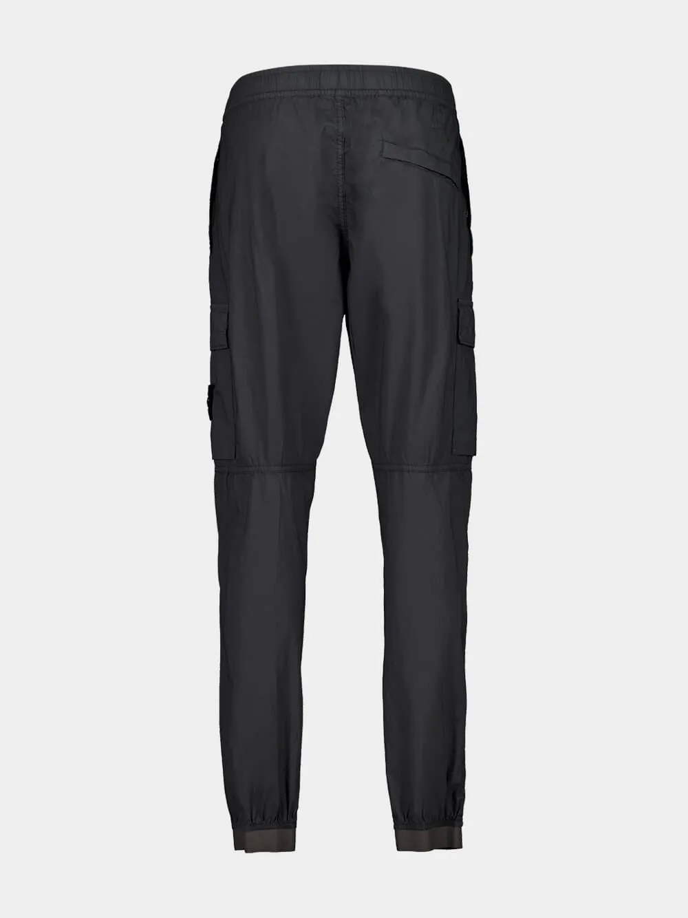 Grey Cargo Track Pants