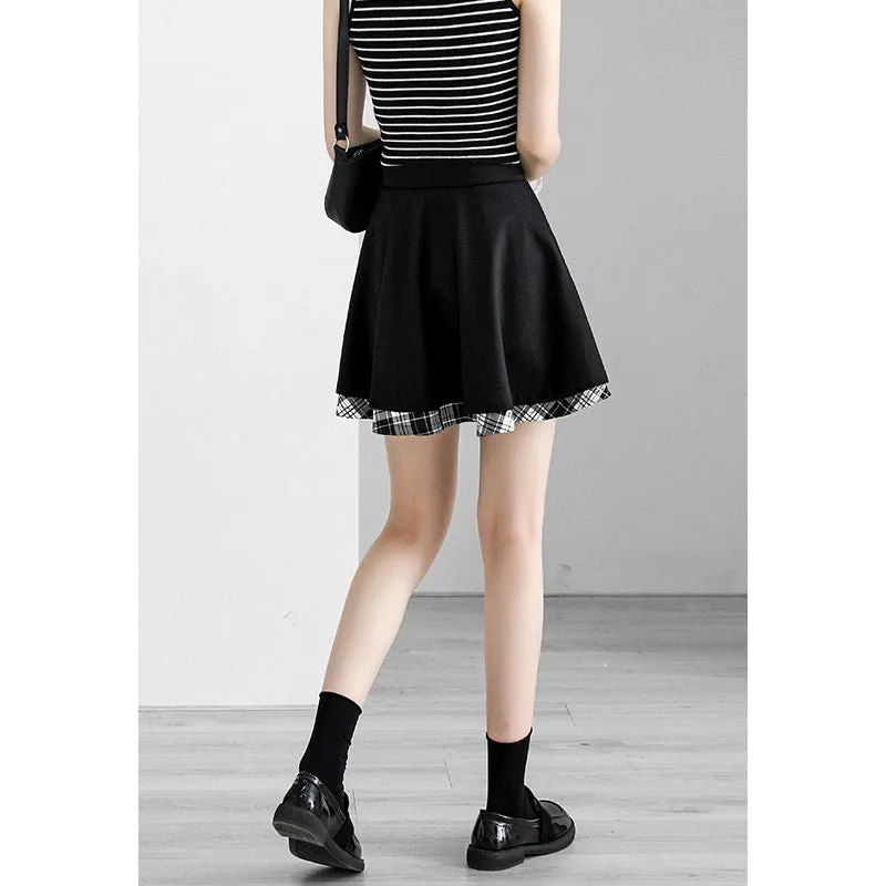 harajuku high waist skirt  KF90338