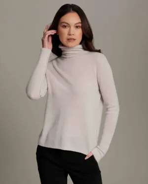 Harper Funnel Neck Knit - Champagne