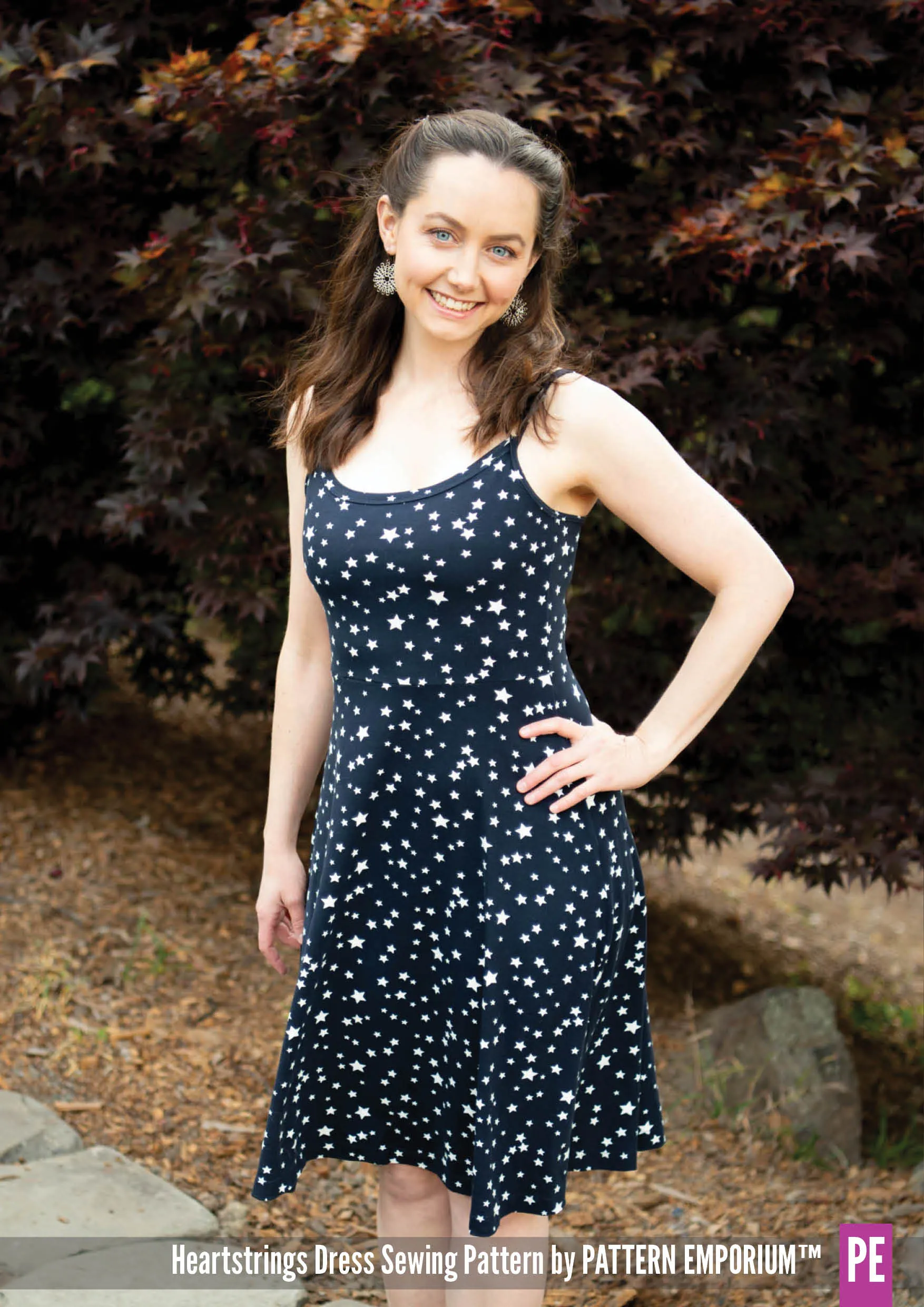 Heartstrings | Strappy Dress with Shelf Bra Sewing Pattern