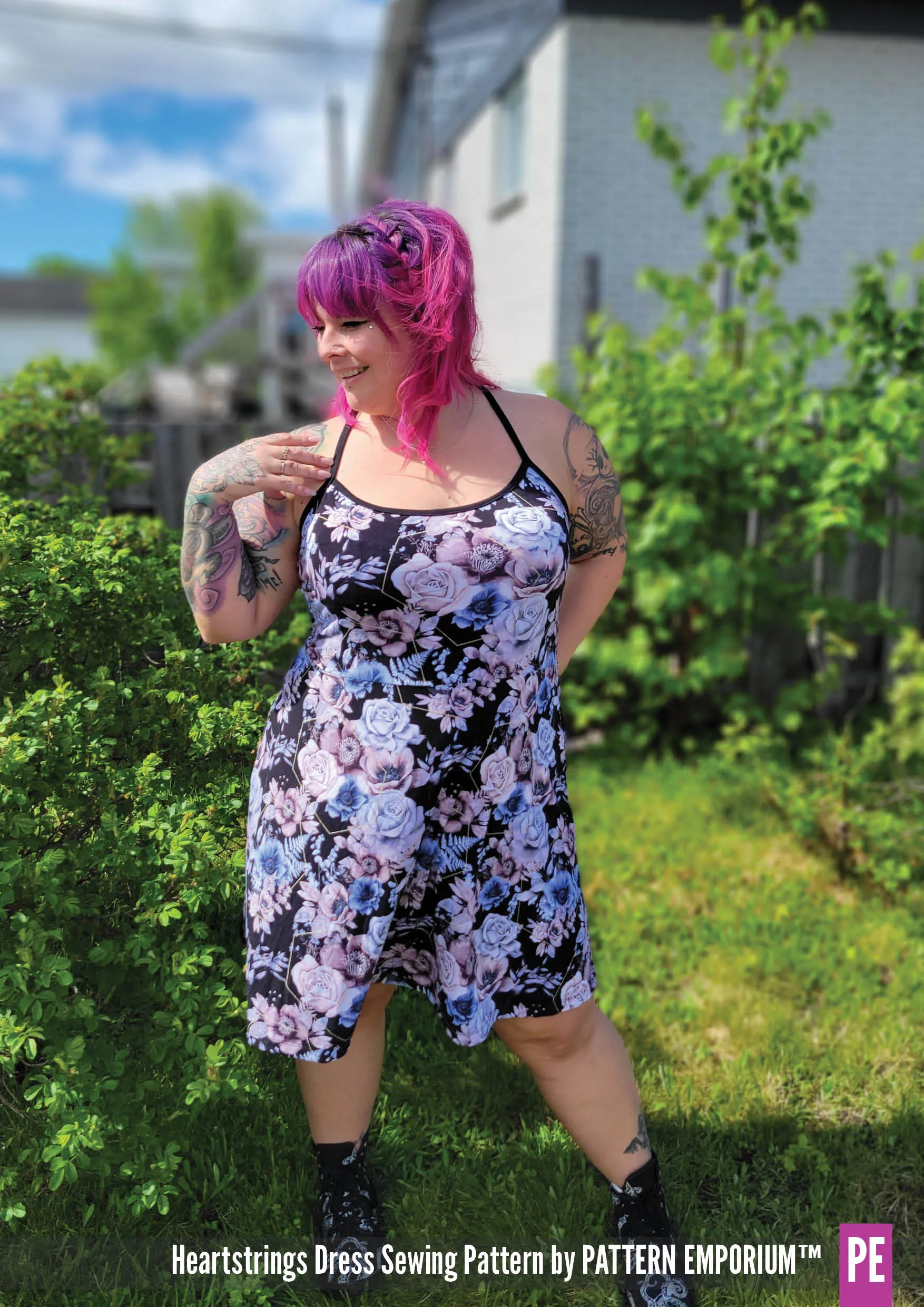 Heartstrings | Strappy Dress with Shelf Bra Sewing Pattern