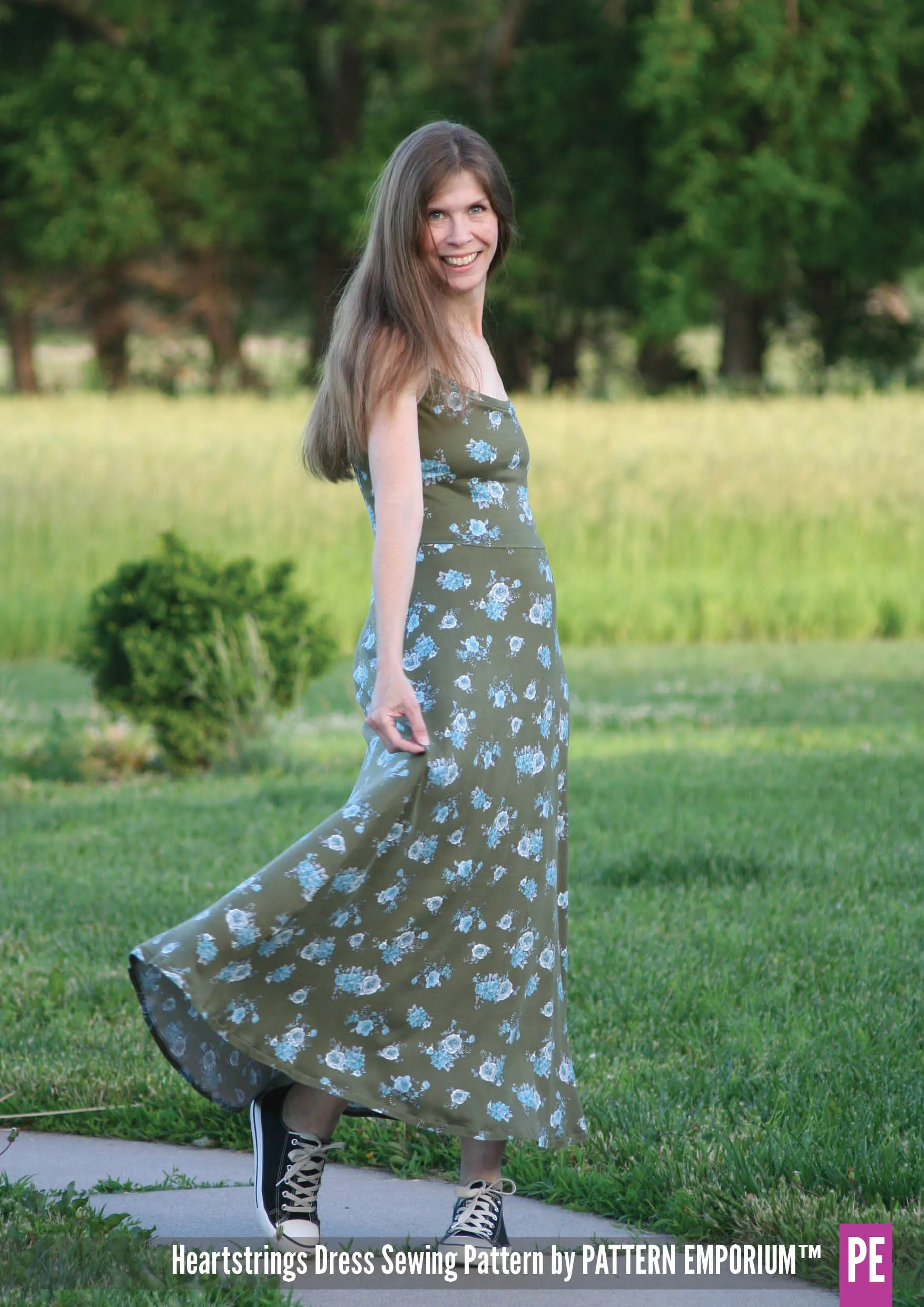 Heartstrings | Strappy Dress with Shelf Bra Sewing Pattern