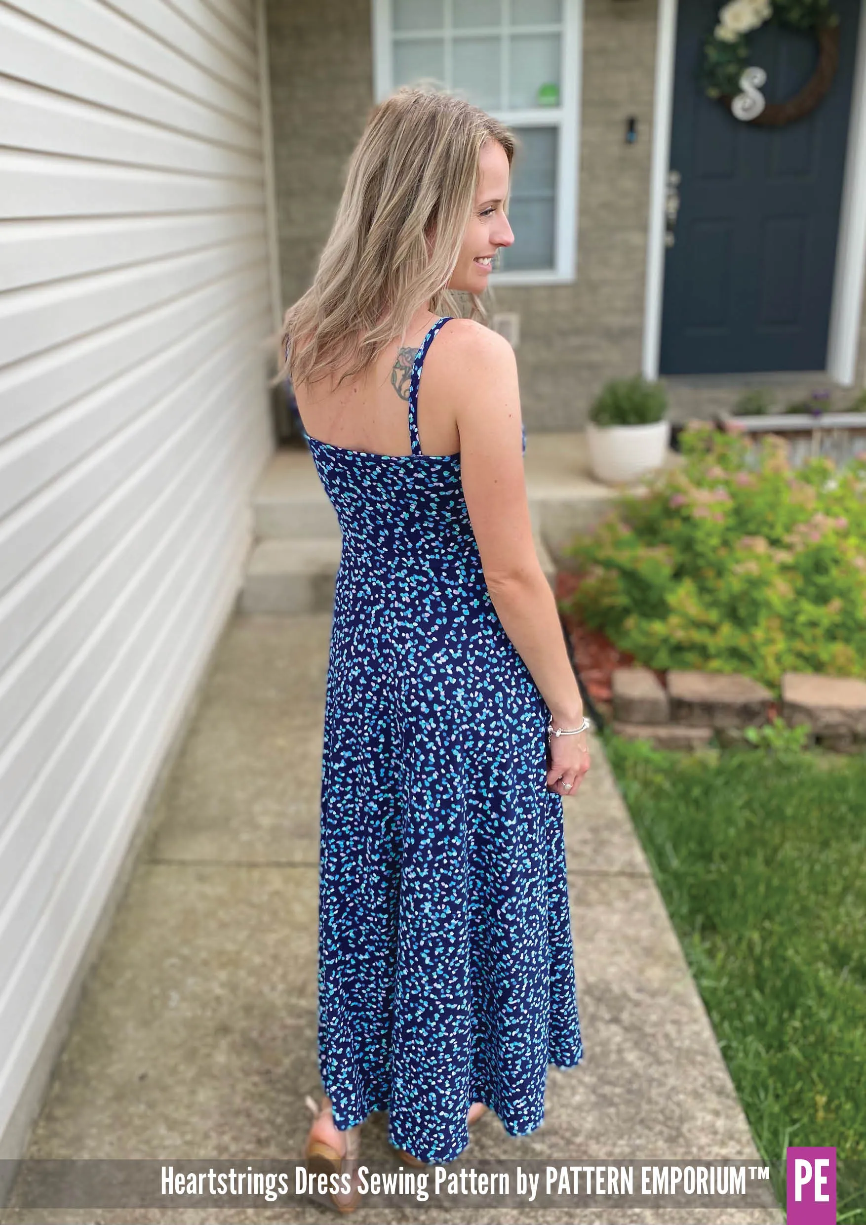 Heartstrings | Strappy Dress with Shelf Bra Sewing Pattern