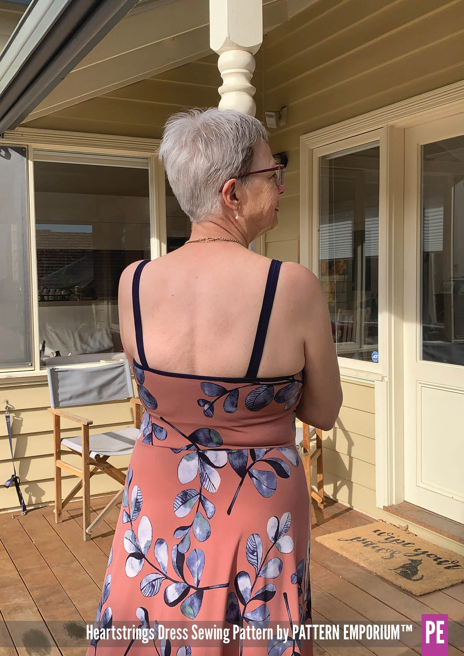 Heartstrings | Strappy Dress with Shelf Bra Sewing Pattern