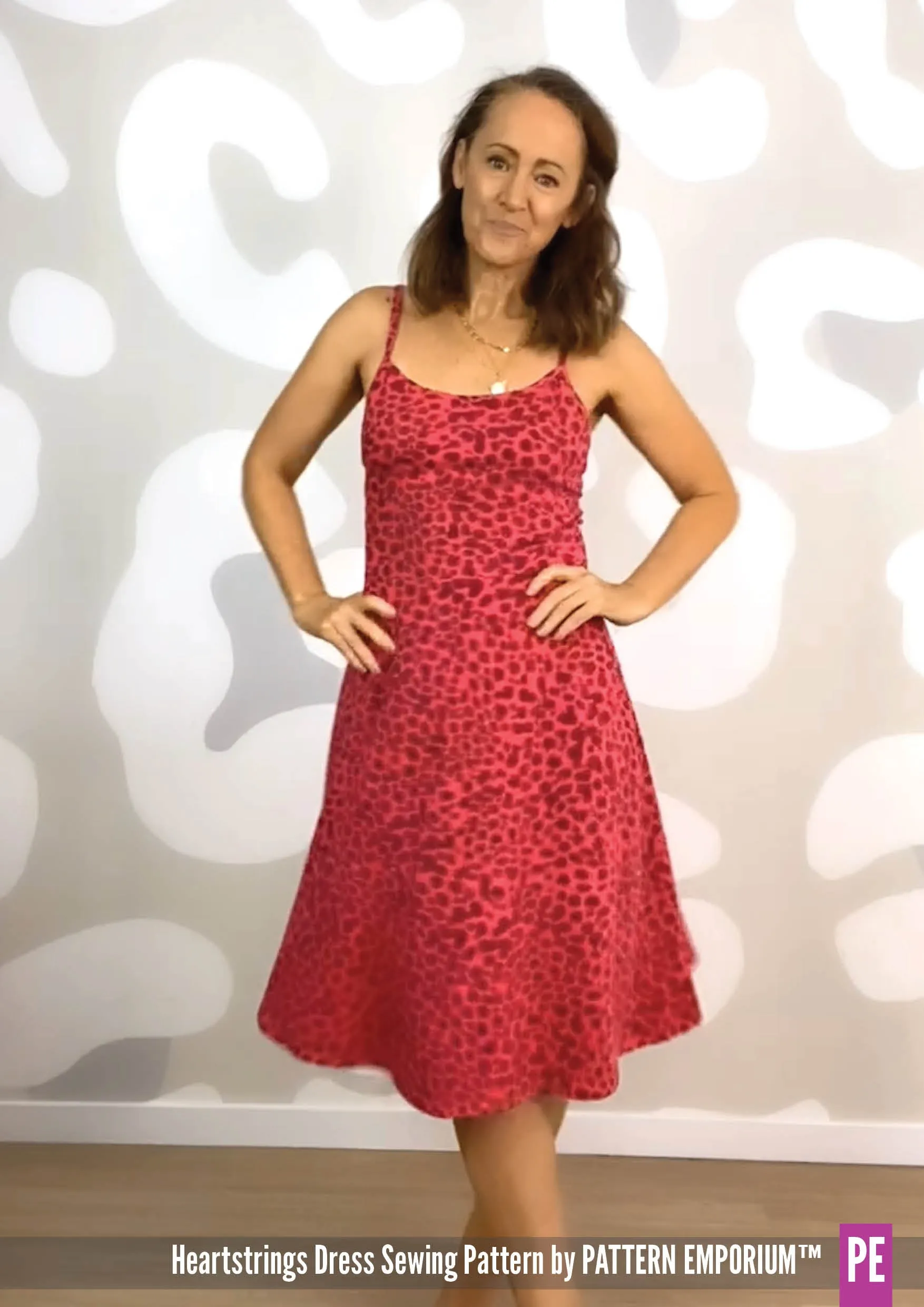 Heartstrings | Strappy Dress with Shelf Bra Sewing Pattern