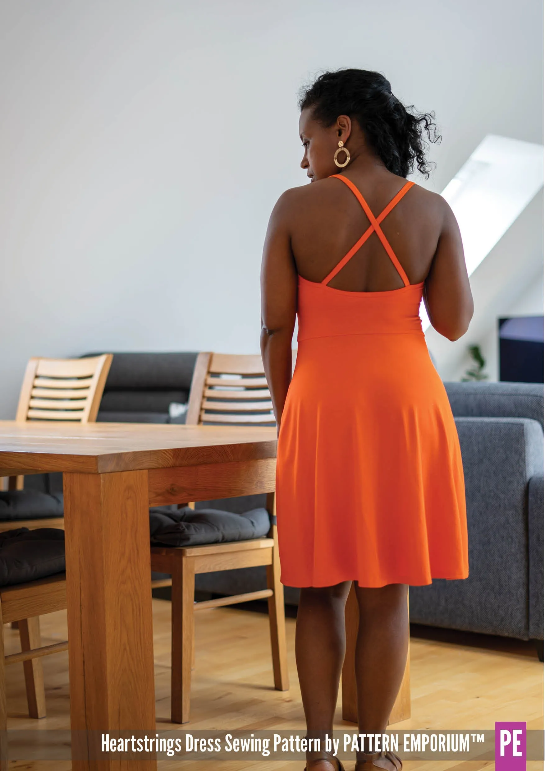 Heartstrings | Strappy Dress with Shelf Bra Sewing Pattern