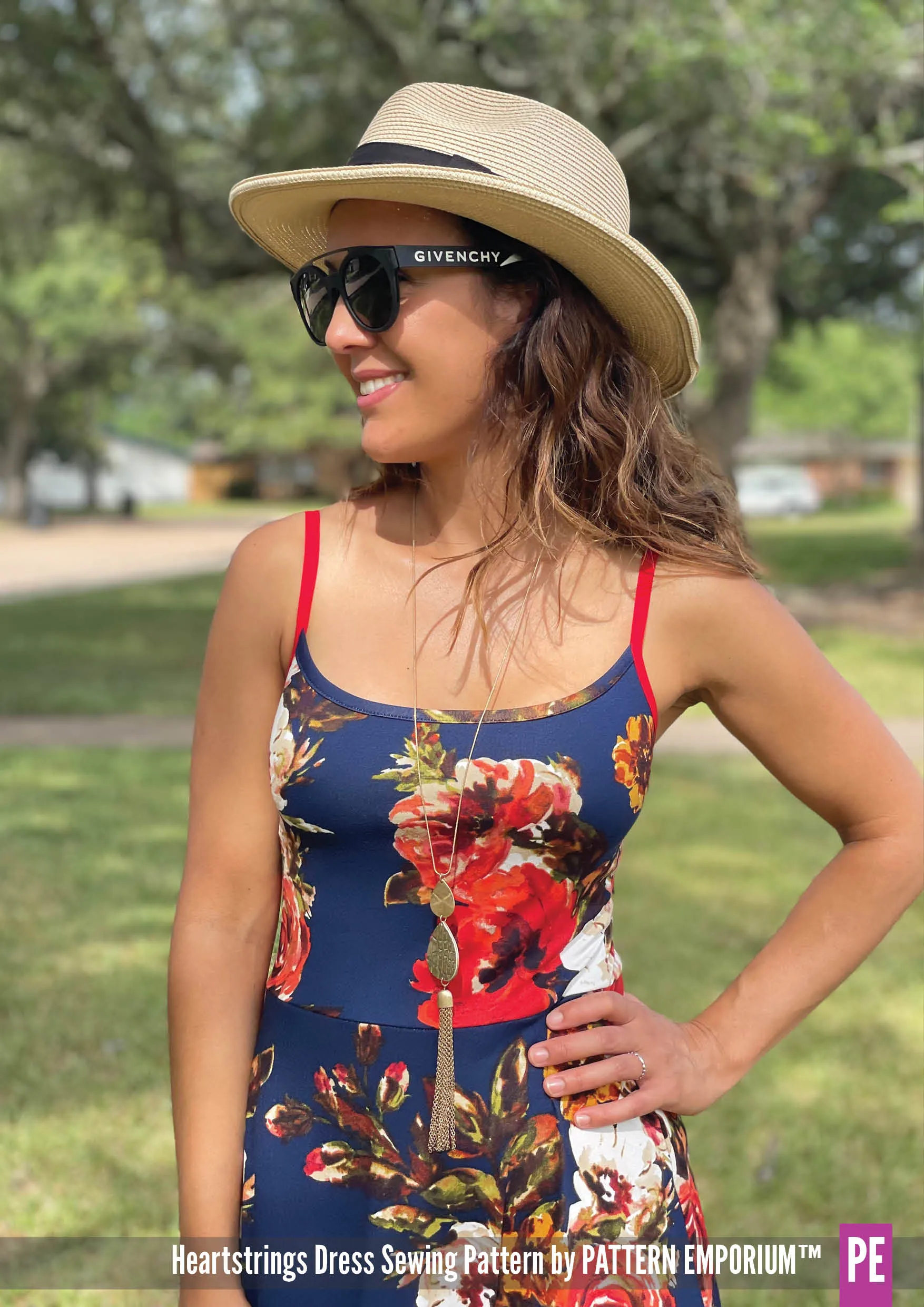 Heartstrings | Strappy Dress with Shelf Bra Sewing Pattern