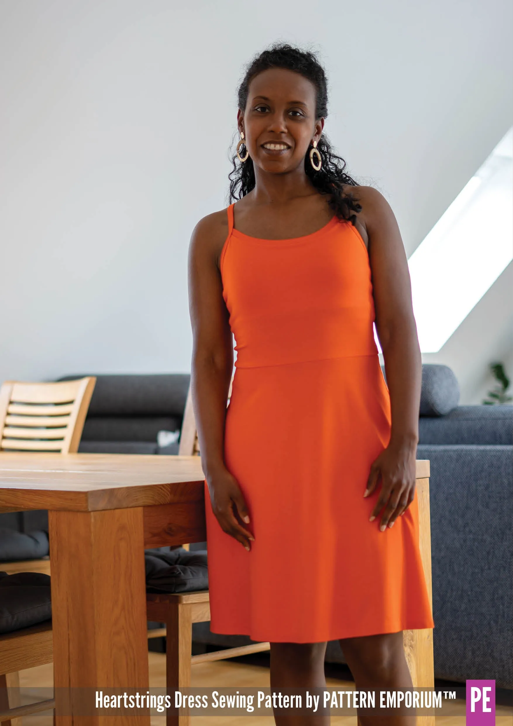 Heartstrings | Strappy Dress with Shelf Bra Sewing Pattern