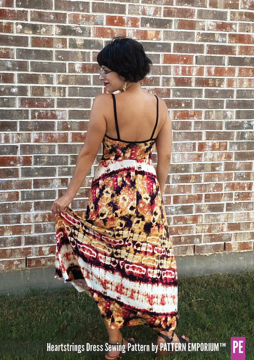 Heartstrings | Strappy Dress with Shelf Bra Sewing Pattern