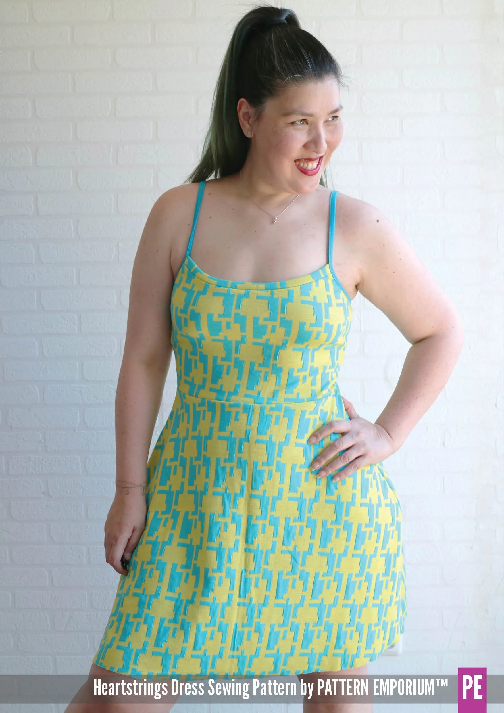 Heartstrings | Strappy Dress with Shelf Bra Sewing Pattern