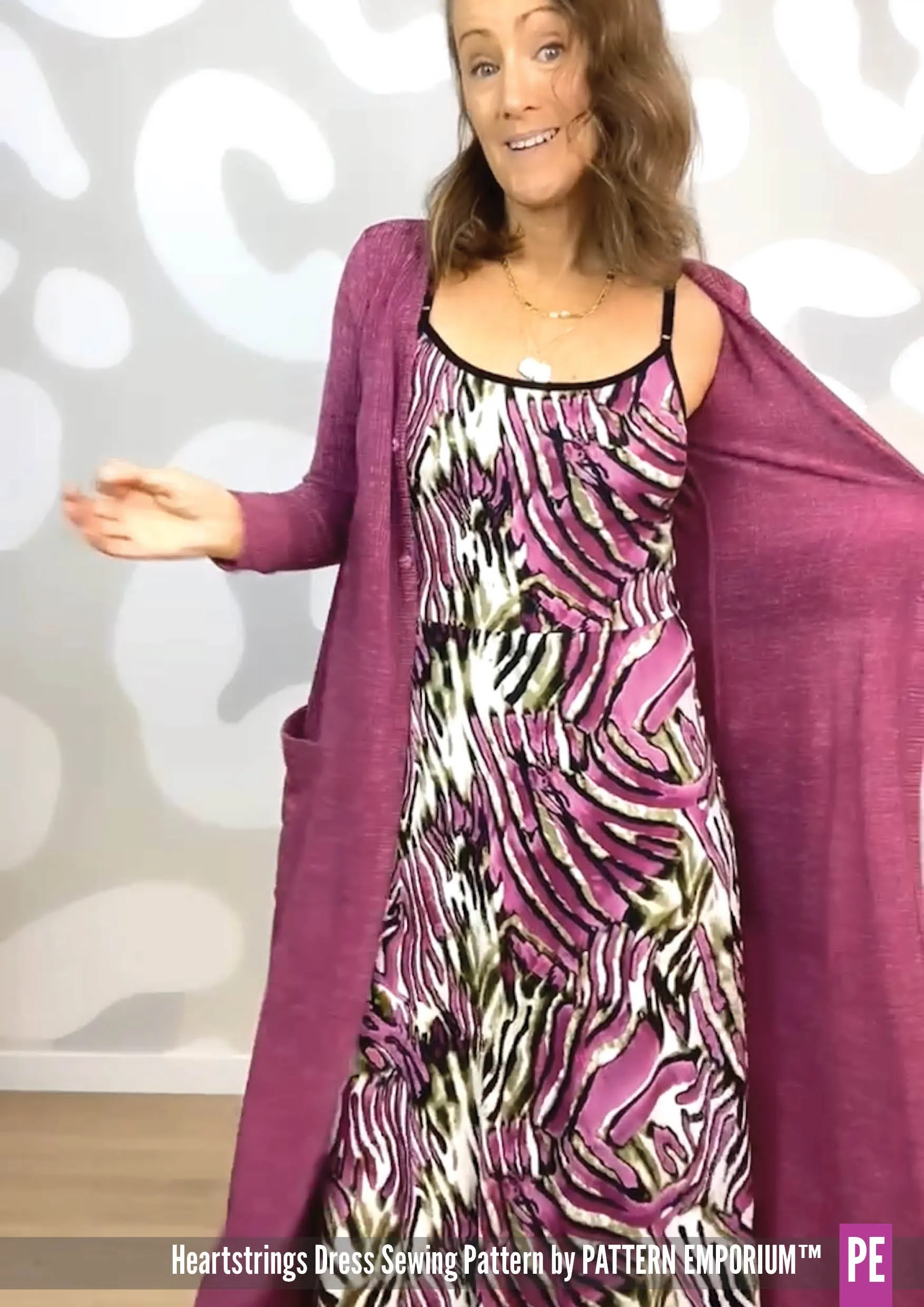 Heartstrings | Strappy Dress with Shelf Bra Sewing Pattern